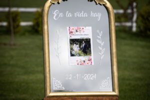 Decoración personalizada para boda en Centro de Eventos Capitán, Los Ángeles Chile